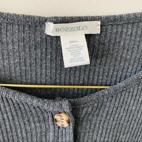 Cropped Cardigan + Midi Skirt Set - Picture 4 of 7